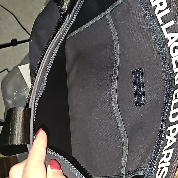 Karl Lagerfeld “Kristen Paris Star  ” Canvas Tote, NWT - Picture 10 of 10